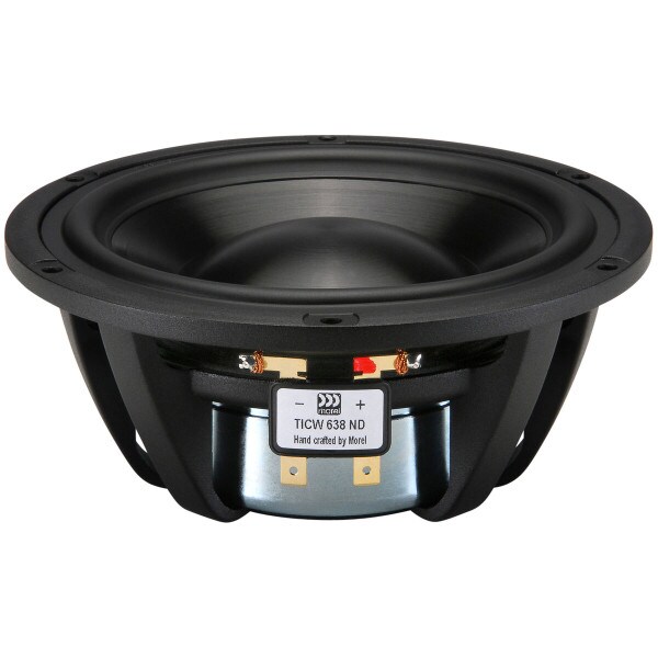 Main product image for Morel TiCW 638Nd Titanium Series Hybrid Cu 6" Woof 297-105